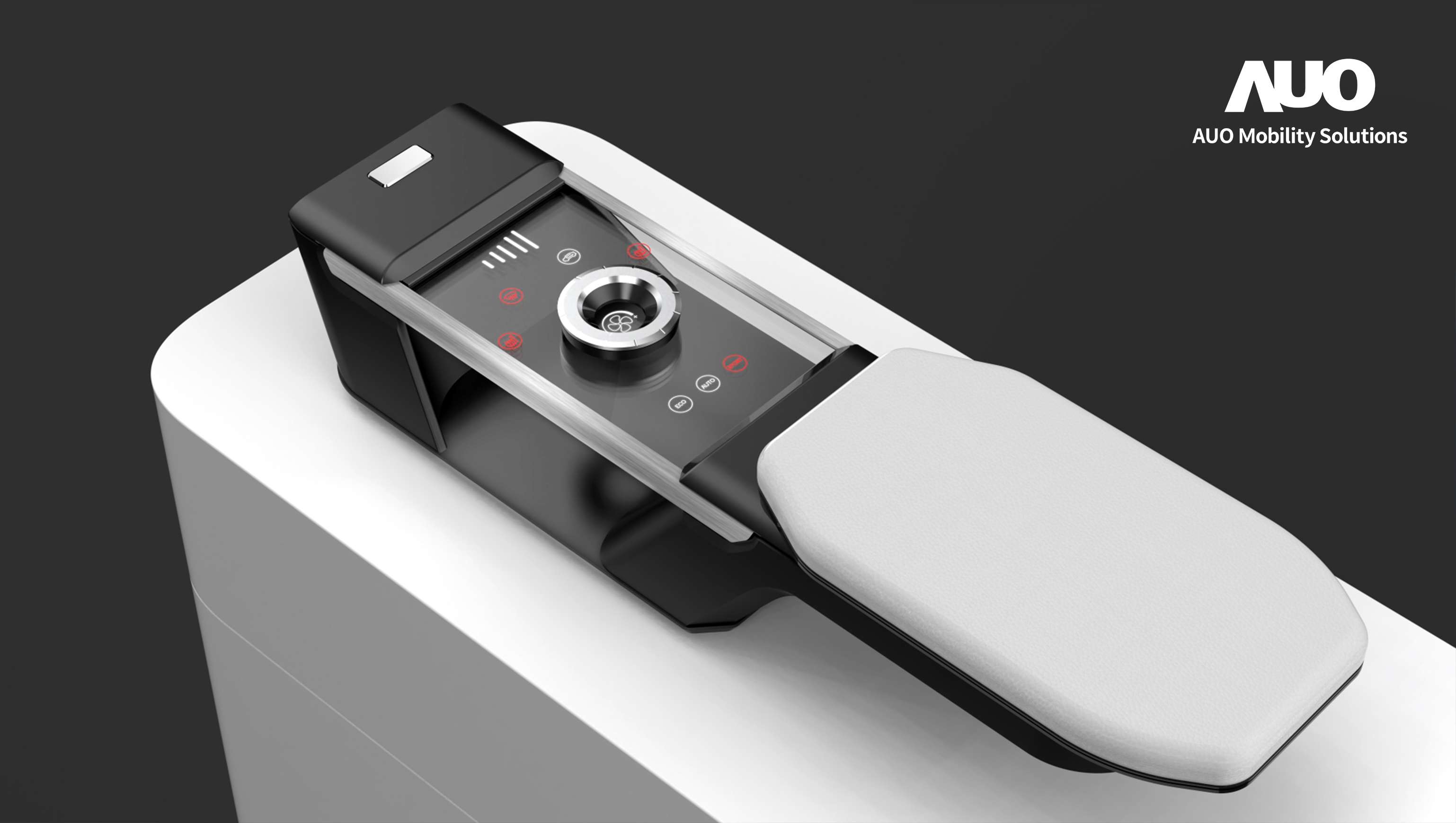 悟空体育智慧行动全新发表INVISY隐形科技系列，CrystalSense Console以最简约的机构设计，提供直觉控制的主动触觉回馈与压力感测，并且动态呈现、仅在需要时显示，打造未来座舱的极致互动体验。