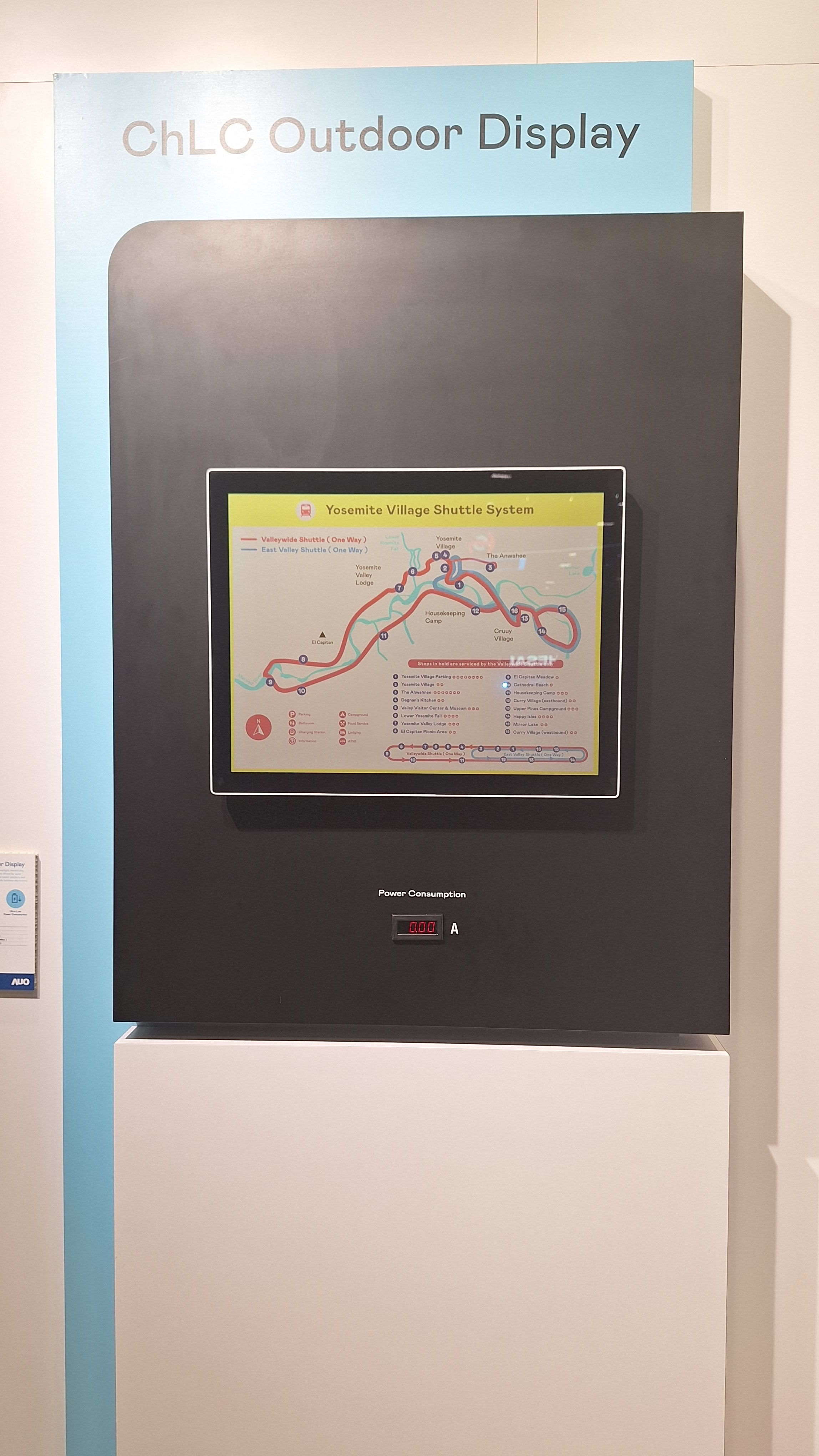 悟空体育的「胆固醇液晶超低耗能户外全彩显示器」不只环保省电，且符合户外严苛使用环境，拥有在摄氏-30度至85度下的宽温使用优势，并且强光愈强愈能呈现绝佳的色彩饱和度及显示效果，易于安装的特性将成为户外电子看板的新首选。