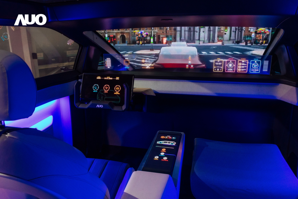 「友達智慧座艙2025」以使用者體驗為核心，運用Micro LED顯示科技為基礎搭配AI創新應用，打造沉浸、互動的座艙體驗，獲得台灣精品銀質獎