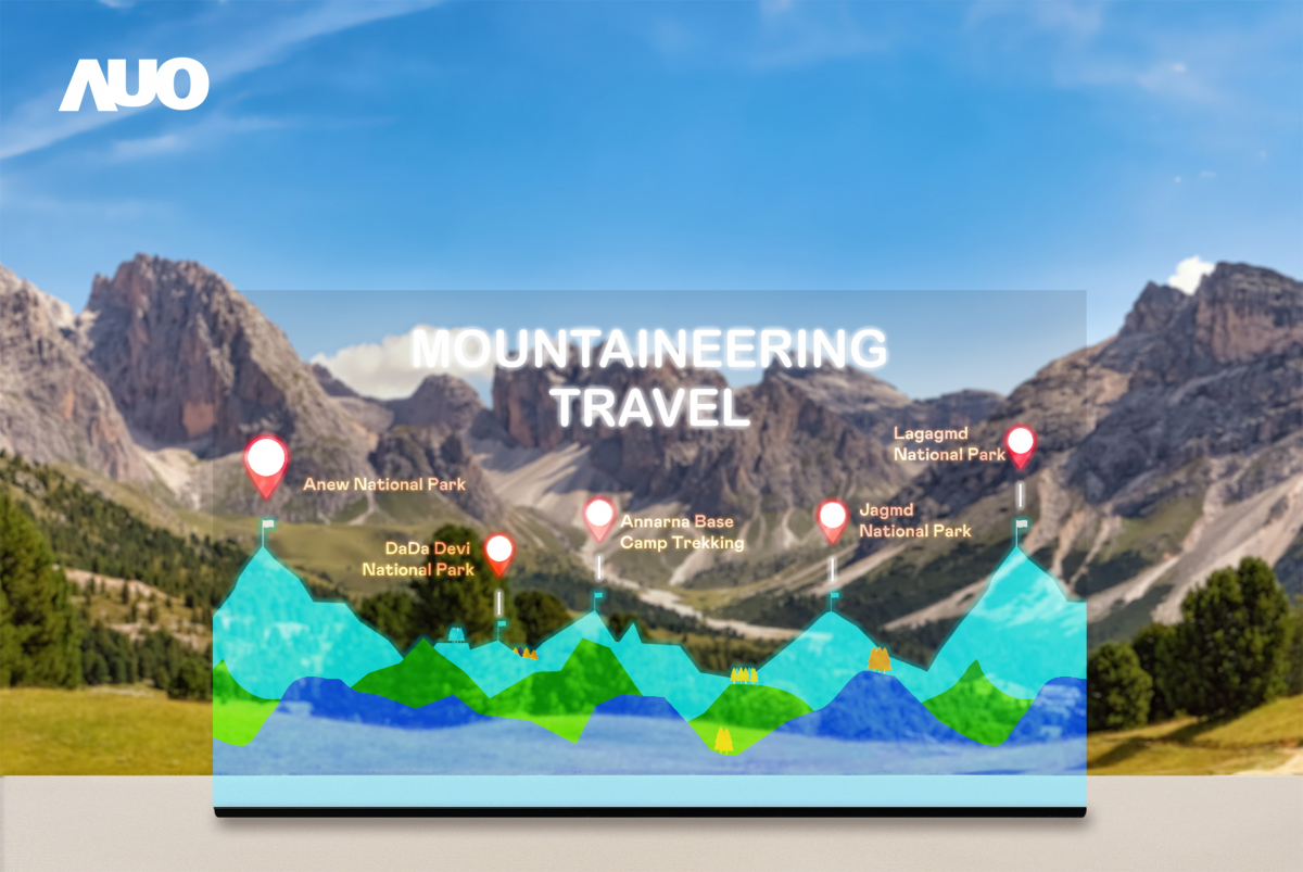 友達「177吋高透明度Micro LED顯示器」獲得台灣精品銀質獎，打破視野與空間的限制，適合應用於智慧零售、文物展示、創新廣告與智慧移動等場域