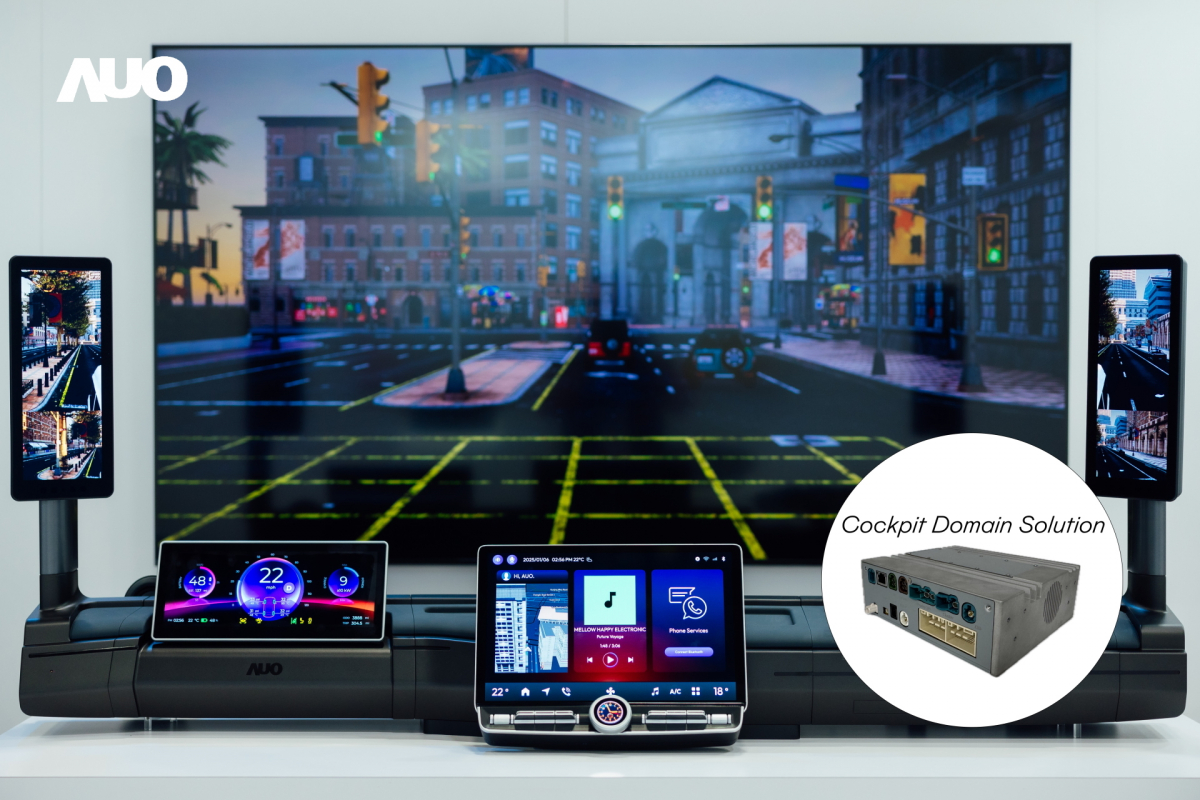 友達「智慧座艙域控解決方案」可做為車內運算的核心平台，驅動創新人機介面與豐富的座艙應用，獲得台灣精品標誌肯定