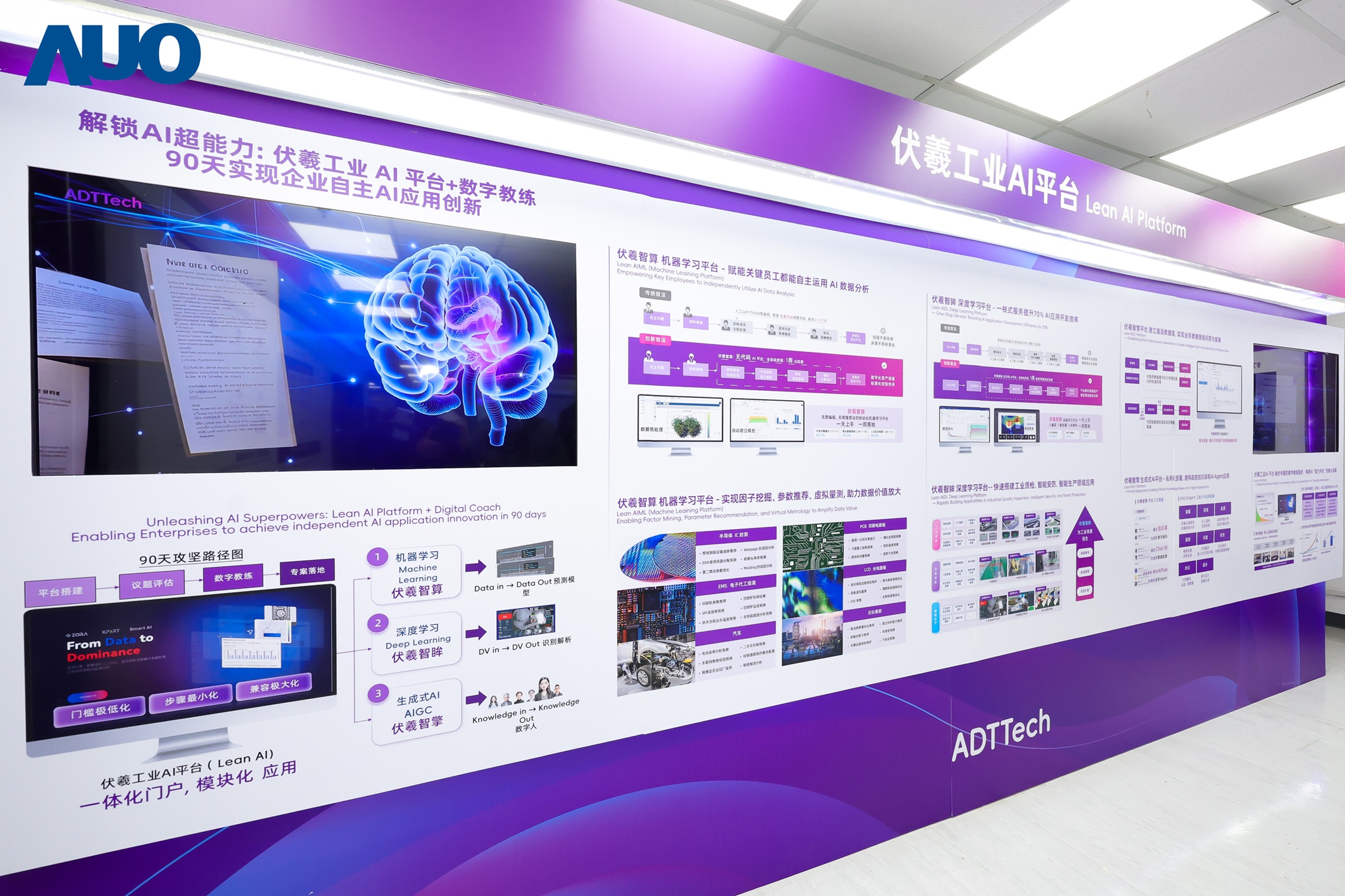 悟空体育历年来丰硕的智造经验与成果，进一步由子公司达智汇向外部输出，转化为可落地、可持续进化的数字解决方案，依托自主研发的数字平台与AI模型，至今已服务超过千家企业