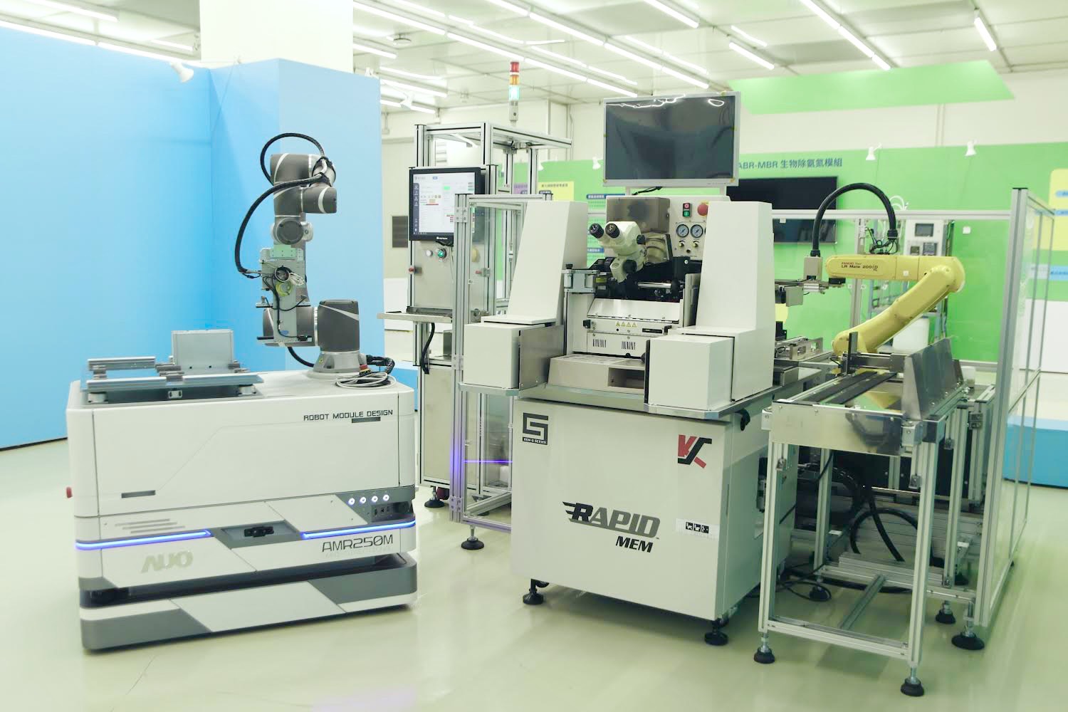 友達數位攜手半導體設備大廠K&S及夥伴樂宇精密，針對半導體封裝場域痛點，提供iAMHS一站式解決方案，創造產能提升至少10%的效益